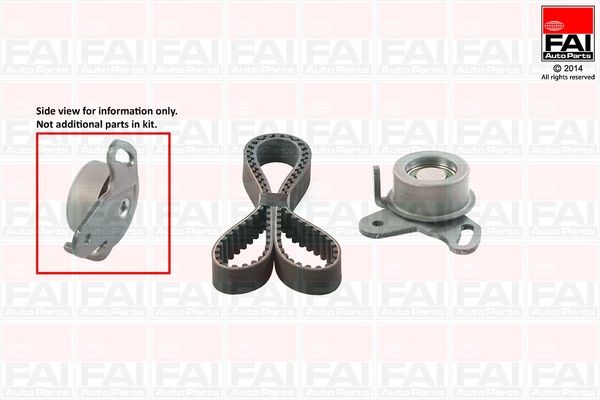 FAI AUTOPARTS Комплект ремня ГРМ TBK373